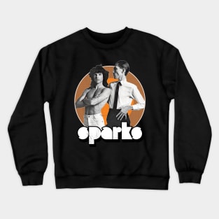 Retro Sparks Band Synth Tribute Crewneck Sweatshirt